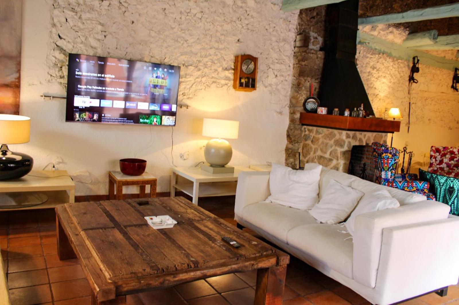Casa Rural El Horno De La Aldegueela Torrecaballeros Eksteriør bilde